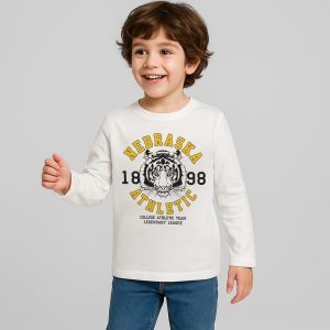 تی شرت آستین بلند پسرانه مدل 1kkb16446ok-000